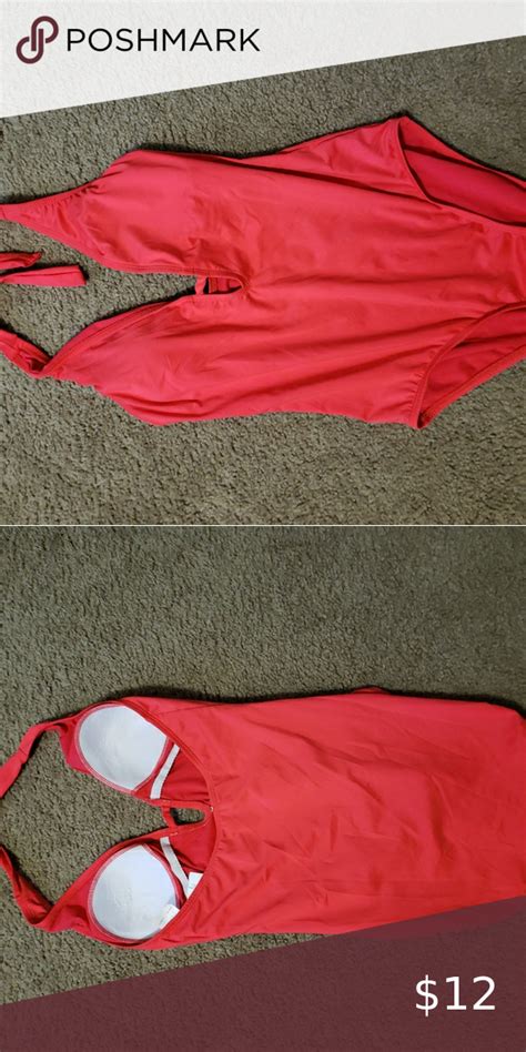 target red bathing suit